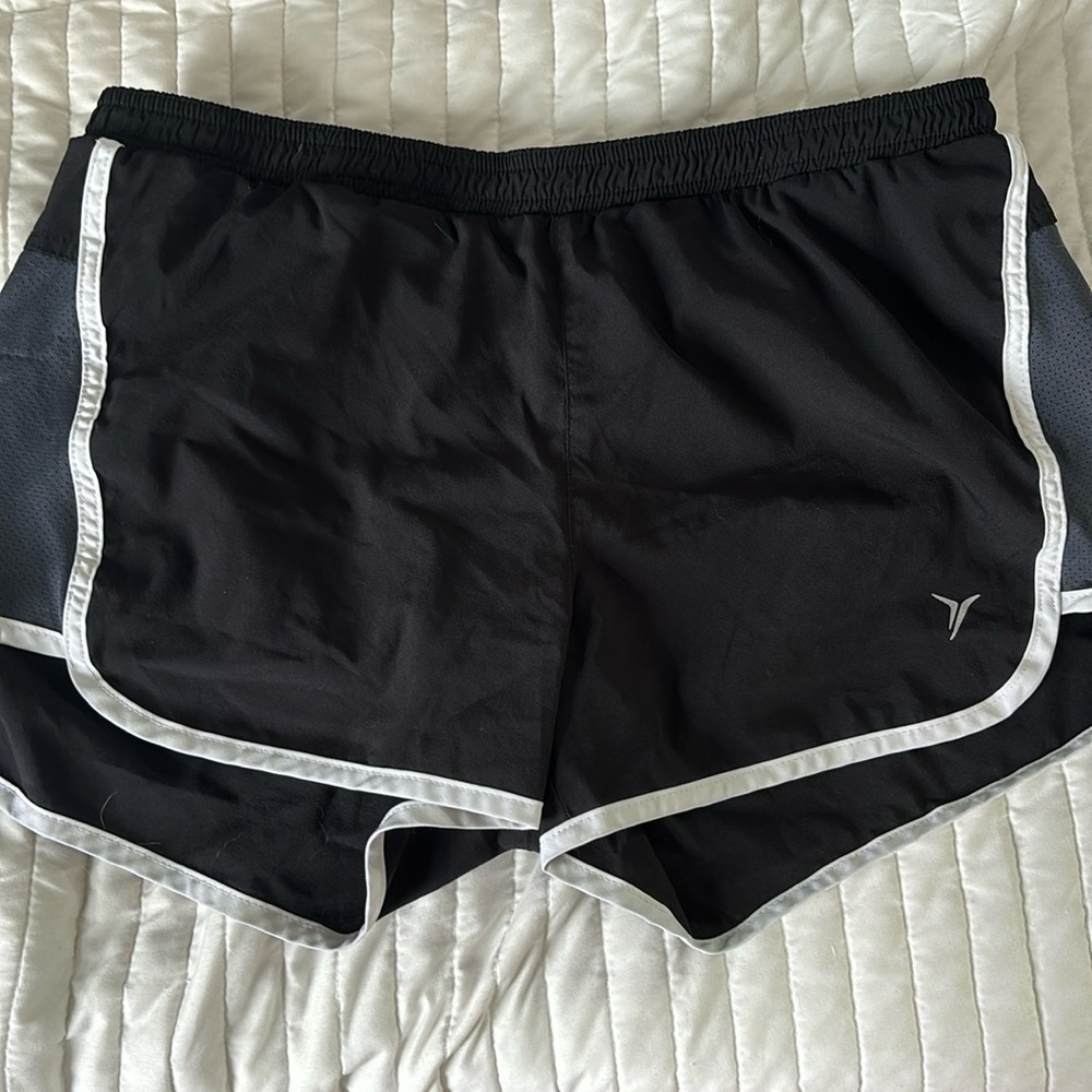 Basic Black Running Shorts